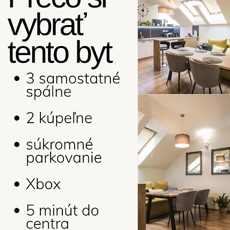 Appartamento Flexihome Sk - Komenskeho - Private Parking Spot - Ultra Modern And Stylish Košice